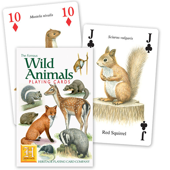 Playing Cards - Wild Animals