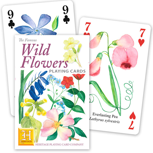 Playing Cards - Wildflowers