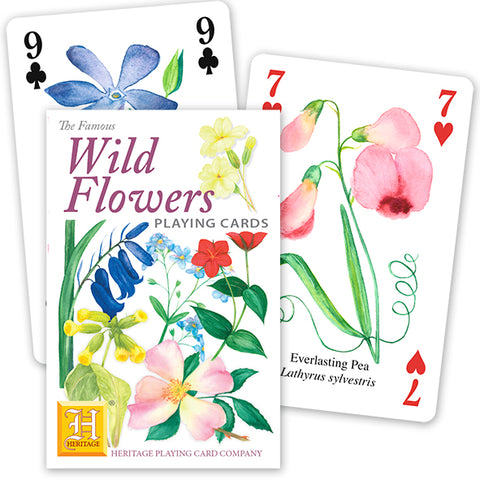 Playing Cards - Wildflowers